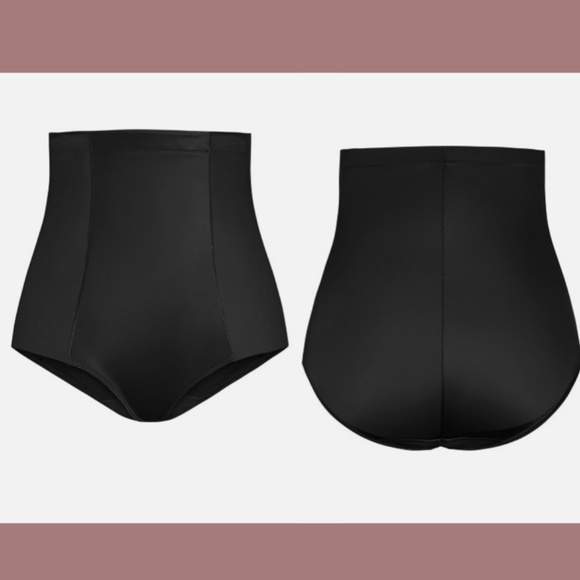NEW $40 CITY‎ CHIC [ S/16 16W ] Smooth & Chic Control Brief in black - Picture 2 of 10